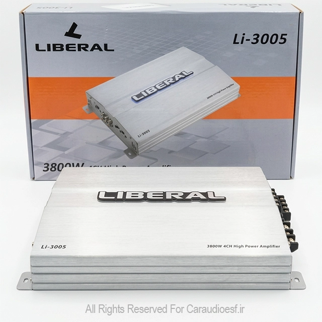 آمپلیفایر لیبرال چهار کانال مدل LI-3005 آمپلیفایر لیبرال چهار کانال مدل LI-3005