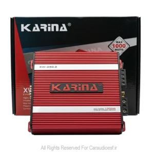 آمپلی فایر دو کانال کارینا مدل XW-240.2
