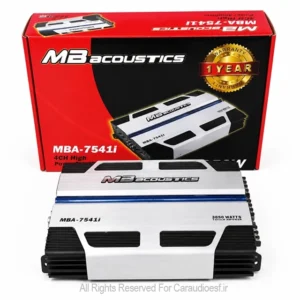 آمپلی فایر 4 کانال ام بی آکوستیک مدل MBA-7541i