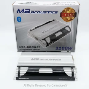 آمپلی فایر چهار کانال ام بی آکوستیک مدل MBA-4680XLBT