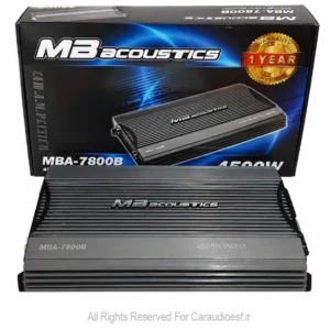 آمپلی فایر چهار کانال ام بی آکوستیک مدل MBA-7800B