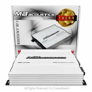 آمپلی فایر چهار کانال ام بی اکوستیک مدل MBA-4110GF