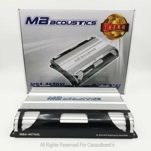 آمپلی فایر چهار کانال ام بی اکوستیک مدل MBA-4670XL