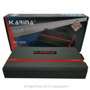 آمپلی فایر چهار کانال کارینا مدل ZX-1004