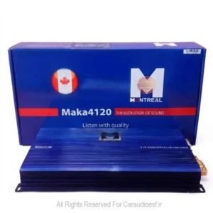 آمپلی فایر 4 کانال مونترال مدل MAKA4120
