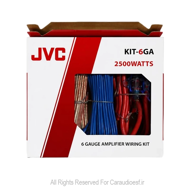 سیم پک 6گیج جی وی سی مدل KIT-6GA