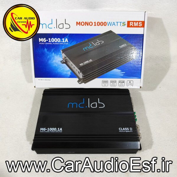 آمپلی فایر مونو ام دی لب مدل M6-1000.1A