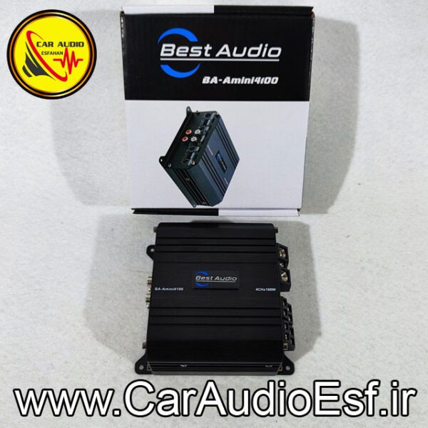 آمپلی فایر چهار کانال  بست آدیو مدل  BA-4100