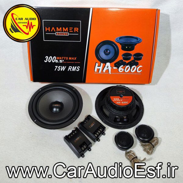 کامپوننت 6اینچ هامر ساند مدل HA-600C