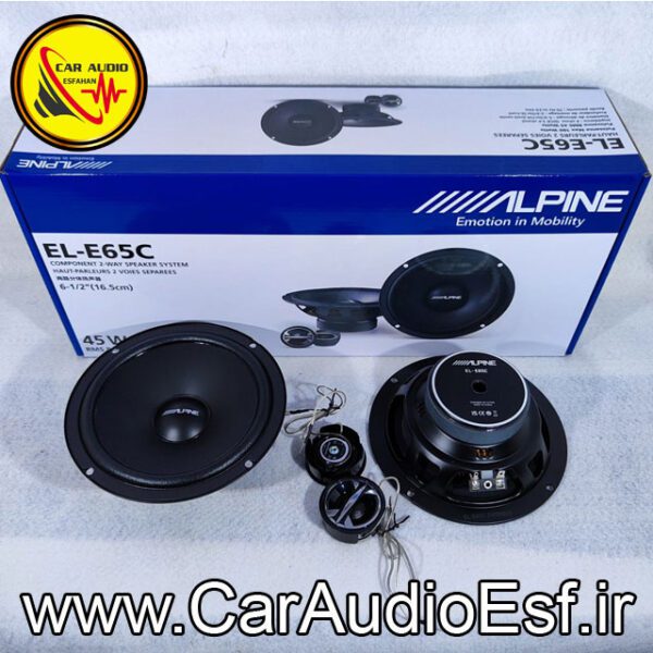 کامپوننت 6 اینچ  آلپاین مدل  EL-E65C
